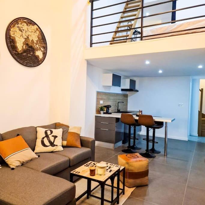 圣艾蒂安Grand Loft Avec Terrasse Privee公寓 外观 照片